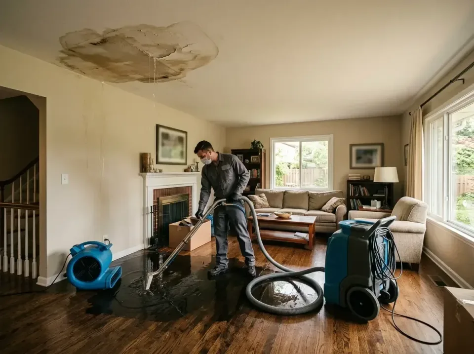 attic-pipe-burst-ceiling-drip-008 — frequently asked questions, Water Damage Restoration & Carpet Care in Barnesville, MN